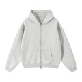 So Will I Zip-Through Boxy Fleece Hoodie