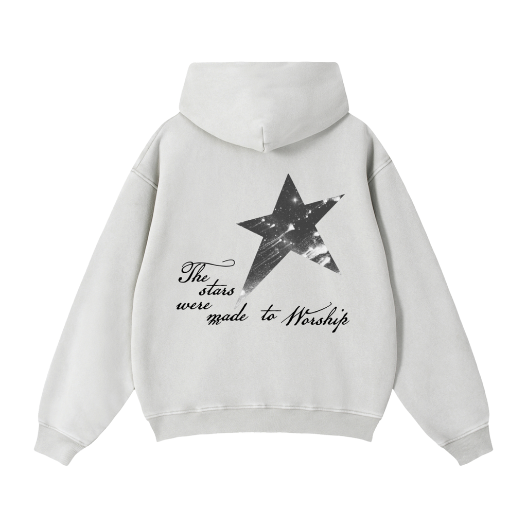 So Will I Zip-Through Boxy Fleece Hoodie