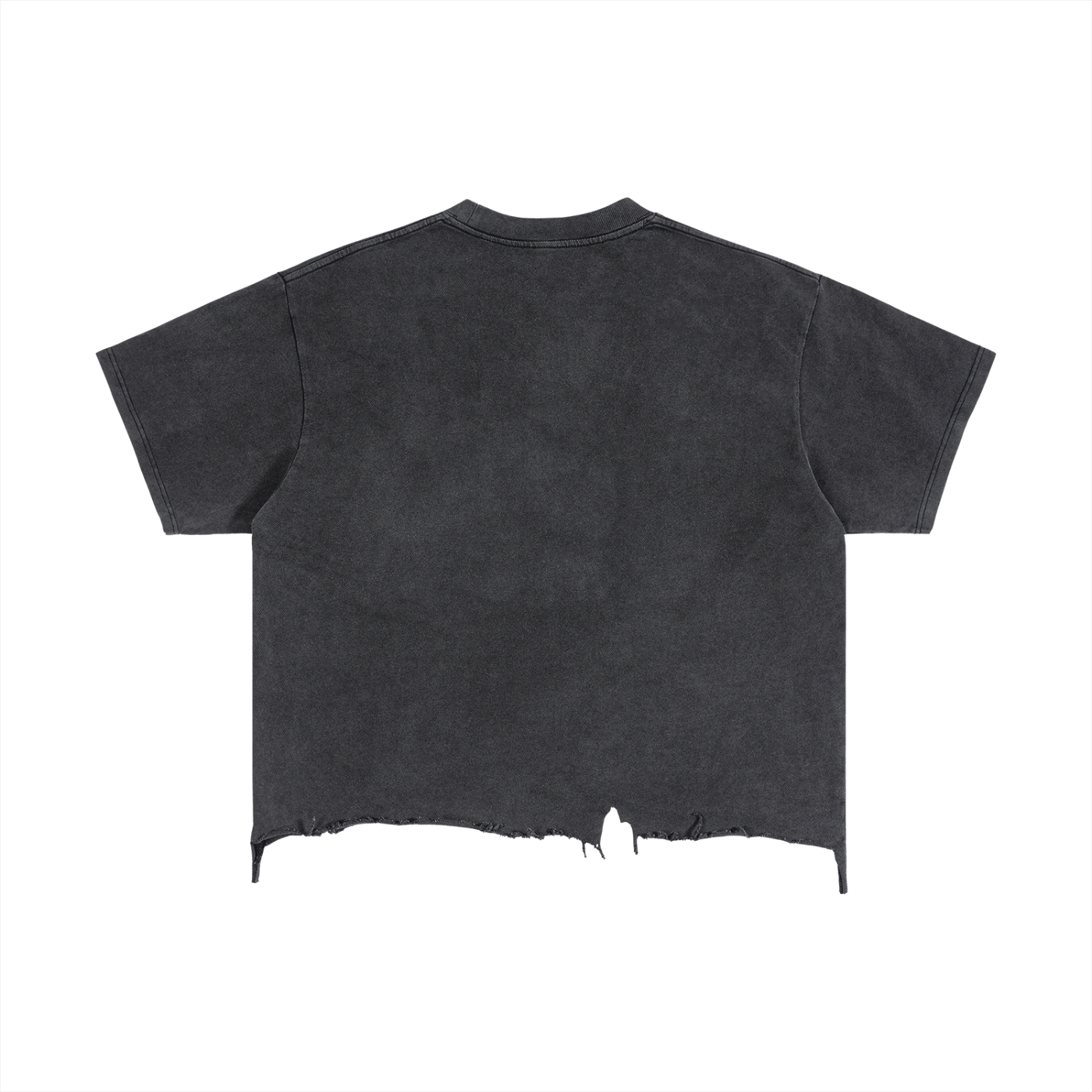 First Love Boxy Distressed Hem T-Shirt