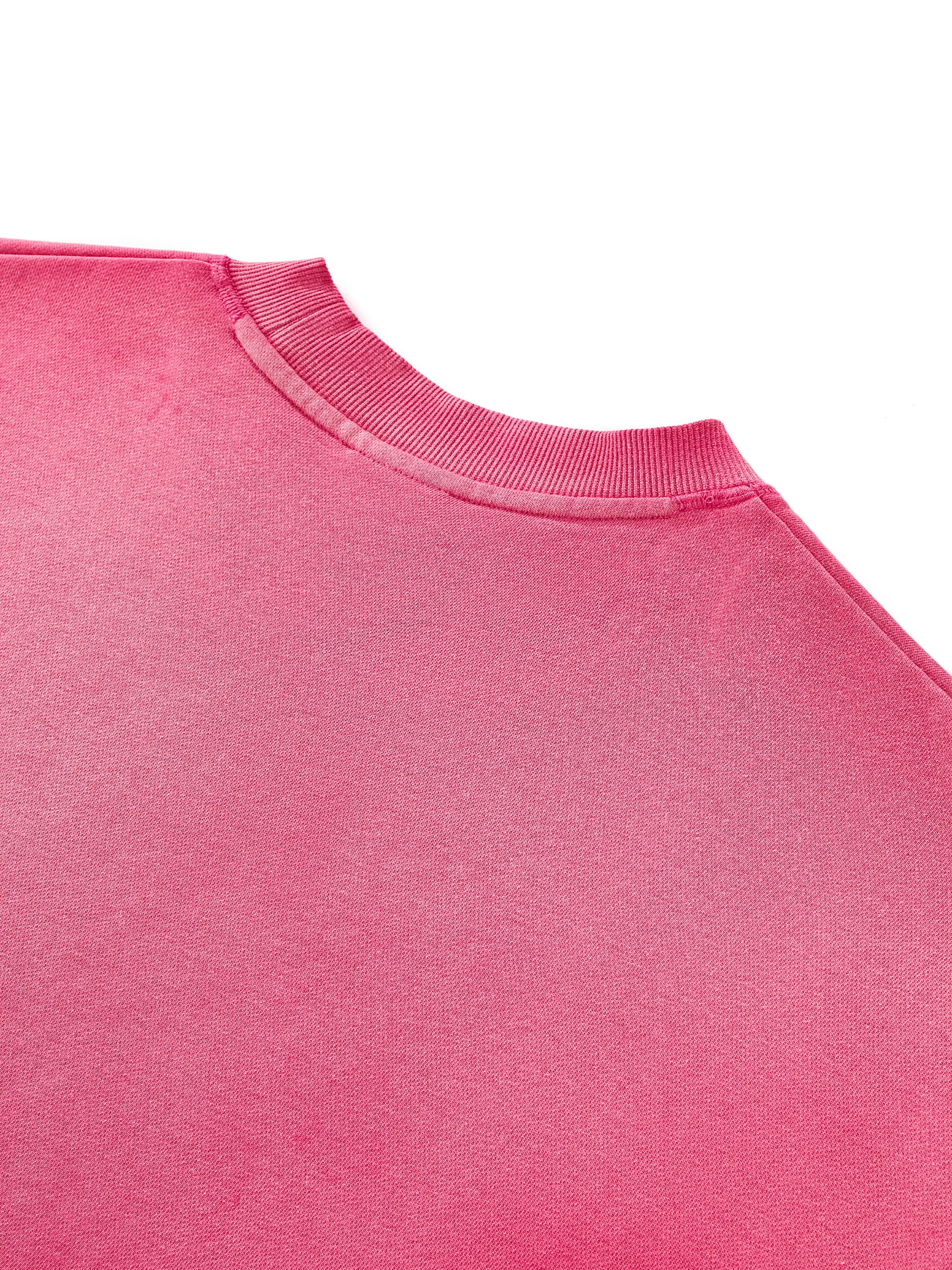 First Love Sun Fade Raw Edge T-Shirt