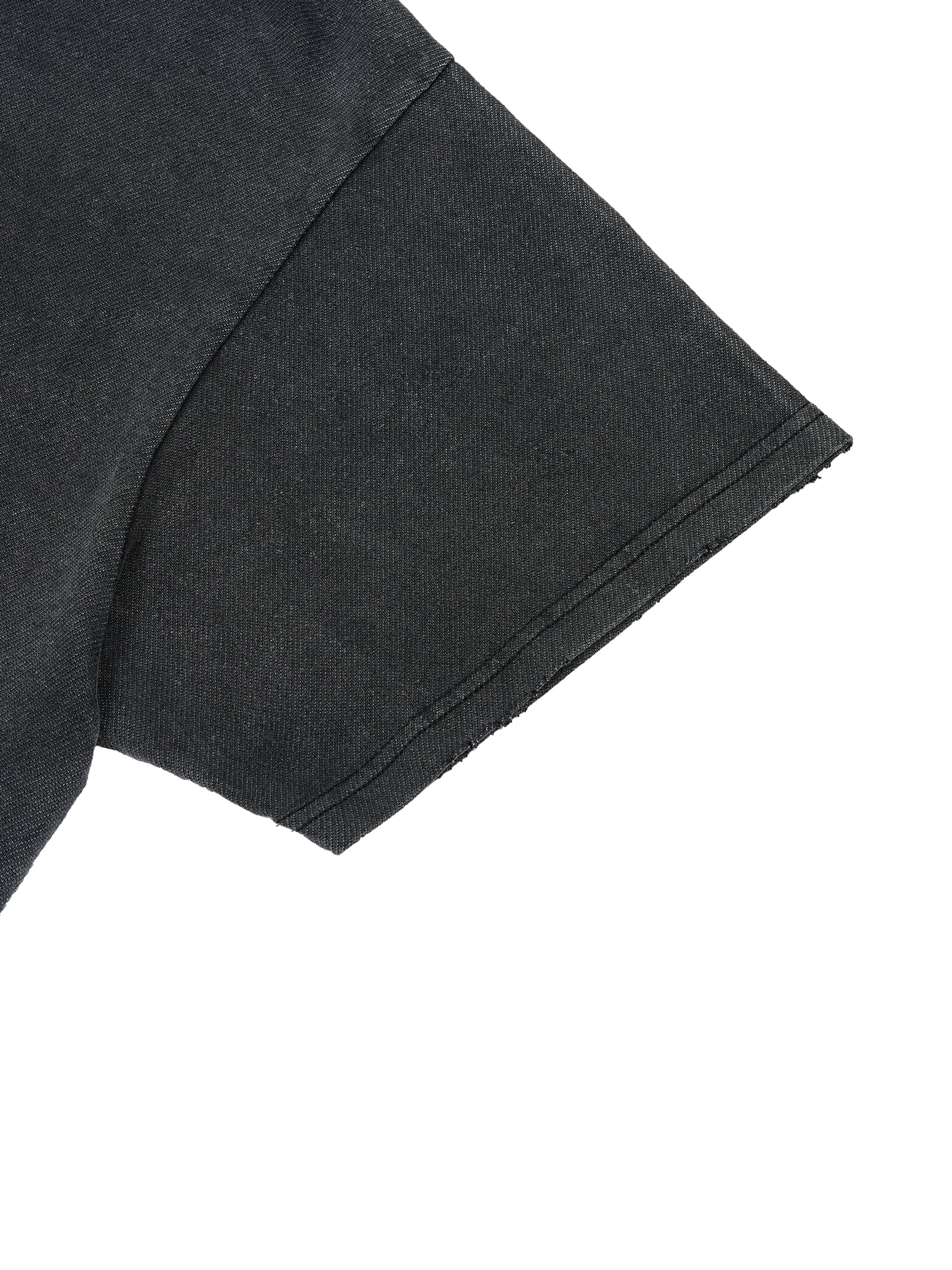 First Love Boxy Distressed Hem T-Shirt