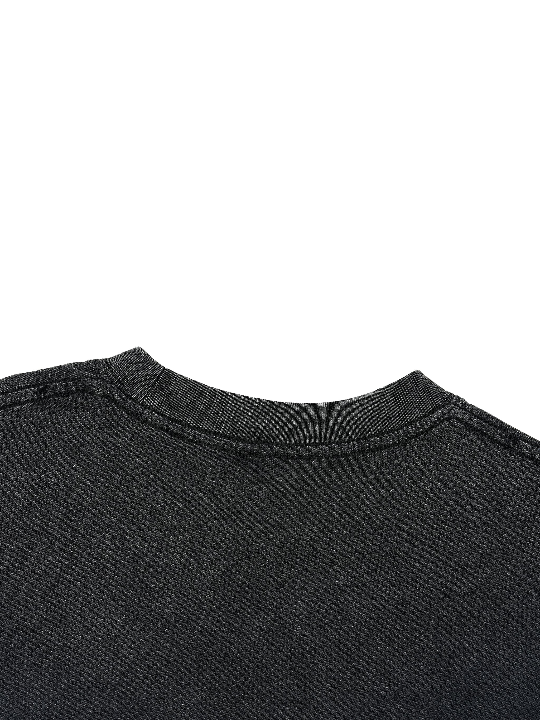 First Love Boxy Distressed Hem T-Shirt